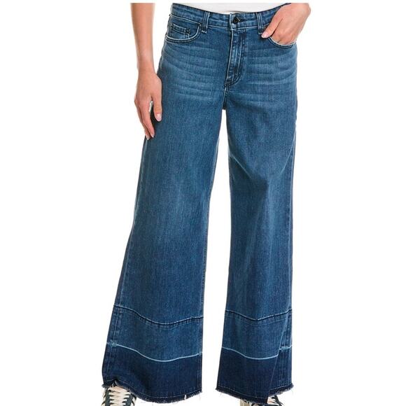 ASKK NY Double Down Wide Leg Jean High Waisted Size 10 - Picture 1 of 7